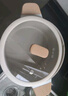 炊大皇汤锅不粘锅煲汤炖煮熬粥汤奶锅24cm电磁炉通用奶糖NT24TG 实拍图