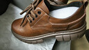 奥康（Aokang）奥康男士工装鞋百搭休闲皮鞋复古休闲鞋男 咖色40 实拍图
