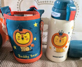 杯具熊（BEDDYBEAR）正品儿童保温杯带吸管大容量一杯多用宝宝学生直饮水杯 双盖-狮子王600ml 免费定制刻字 实拍图