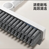 五月花地板刷长柄硬毛刷卫生间厕所浴室清洁刷子 V型缝隙刷开荒保洁工具 实拍图