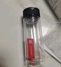 富光男女士双层玻璃杯 支持团购经典简约304茶隔水杯子便携创意泡茶杯 实拍图