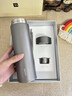 水莫停纯钛保温杯智能显温茶水分离大容量男款女高档泡茶杯礼物水杯子 钛原灰 实拍图