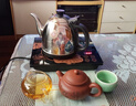 金灶（KAMJOVE）全智能自动上水电热水壶 烧水电茶炉智能恒温烧水一体机电茶壶茶具电茶炉 0.9L H-K7【单炉，不带消毒锅】 实拍图