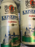 凯撒kaiserwin原浆小麦白啤精酿啤酒整箱 德国原瓶原装进口500ml*24罐 实拍图
