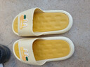 外穿女士拖鞋厚底踩屎感软底室内居家防滑静音凉拖鞋水果卡通拖鞋 2340水果-黄色 36-37 【适合35-36的脚】 实拍图