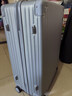 梵地亚26英寸行李箱多功能箱包拉杆箱学生大容量旅行密码箱皮箱杯架银色 实拍图
