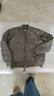 马登工装美式复古MA1飞行员棉服夹克男秋冬加厚棉袄棒球服上衣外套 绿色 M 实拍图