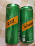 可口可乐（Coca-Cola）怡泉 Schweppes 无糖零卡 柠檬味 苏打水 330ml*24罐 调酒 实拍图