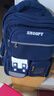 史努比（SNOOPY）小学生书包轻便儿童护脊减负双肩包痛包 四到六年级 蓝色大号 实拍图