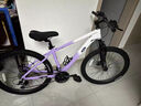 福特山地自行车男士成人女青少年学生变速单车 LM390 星空白紫M码30速 实拍图