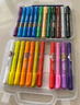 得力（deli）36色水溶性油画棒可水洗不脏手蜡笔炫彩棒套装幼儿画画儿童彩绘涂色美术 实拍图