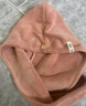 HOYO日本干发帽女 A类雪滑绒柔软吸水干发帽加厚 包头速干毛巾 豆沙粉 实拍图