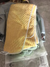 三利钻石纹浴巾10A抗菌男士女生洗澡专用吸水速干不易掉毛大人浴巾 黄 实拍图