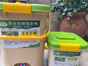 果攸厨余堆肥桶家庭堆肥箱垃圾分类波卡西室内外EM菌糠发酵桶 新21L浅绿双盖大小桶+1.5KG菌耙 实拍图