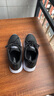 特步运动鞋男鞋跑鞋冬季皮面防水轻便减震健身休闲慢跑步鞋子男黑色 实拍图