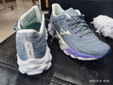 美津浓（MIZUNO）25年新款 运动鞋男女跑步鞋透气缓震回弹慢跑鞋WAVE SKY 8 实拍图
