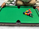 贝趣台球桌儿童家用迷你6-12岁小型可折叠玩具男孩生日六一儿童节礼物 55CM矮脚款【国标E1】桌面免安装 3-7-8-11-14岁成人超大号桌球台 实拍图