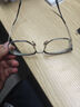 蔡司（ZEISS）镜片近视眼镜框男半框防蓝光辐射可配带散光度数眼睛女钛合金镜架 升级钛材 冰川灰银 配康美达1.56变灰【0-600度】 实拍图
