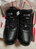 足力健老人鞋冬季中老年加厚加绒户外石墨烯保暖鞋2493205J 男-黑色 40  实拍图