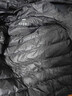 京东京造【air+零压羽绒】轻薄羽绒服男外套冬连帽白鸭绒 曜石黑XL 实拍图