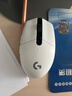 罗技（G）G304 LIGHTSPEED无线鼠标 游戏鼠标 轻质便携 绝地求生FPS鼠标英雄联盟LOL吃鸡 生日礼物 白色 实拍图