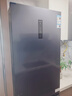 美菱（MeiLing）无忧嵌402双门两门超薄零嵌小户型大容量拼接窄门一级节能低噪变频风冷无霜底部散热冰箱国家补贴 BCD-402WPCZX 神秘灰 实拍图
