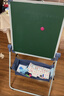 正灿儿童画板宝宝画架磁性小黑板支架式画画板家用白板可擦写字涂鸦板 E款蓝-尊享礼包【适合5-12岁】 实拍图