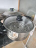 美厨（maxcook）二层蒸锅 28cm不锈钢蒸锅复底可蒸可煮 燃气电磁炉通用MBZ-28 实拍图