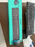 罗技（Logitech）MK275 键鼠套装 无线键鼠套装 办公键鼠套装 全尺寸 商务键鼠套装 带无线2.4G接收器 黑蓝色 实拍图