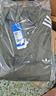 adidas情侣款复古风梭织立领夹克外套男女秋季阿迪达斯官方三叶草   岩层橄榄绿   XL 实拍图