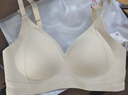 猫人无痕内衣女士小胸聚拢文胸提拉上托防下垂无钢圈性感聚拢胸罩灰M 实拍图