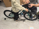 Nabiis那贝斯儿童自行车6-7-10-12岁铝合金超轻便青少年学生单车20寸绿 实拍图