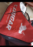 美洲狮轮滑鞋背包单肩包 红色 实拍图