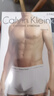 Calvin Klein CK 男士棉质平角内裤 套装套盒3条装 U2664G QY5黑/灰/石绿 XL 实拍图