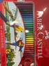 辉柏嘉（Faber-castell）彩铅水溶性彩铅笔60色彩色铅笔专业美术生绘画笔套装115965红铁盒装美术写生 实拍图