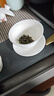 苏氏陶瓷（SUSHI CERAMICS）羊脂玉德化白瓷丰亭三才盖碗功夫茶具套组精致礼盒130ML 实拍图