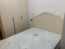 全友家居 现代简约主卧室公主床1.5x2米美式板式床双人大床高脚床婚床 实拍图