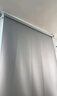 伊帘坊免打孔卷帘窗帘遮阳升降卷拉式全遮光阳台卫生间办公百叶卧室拉帘 浅灰反面涂银全遮光（免打孔） 1米*2米 【布宽0.96米】 实拍图