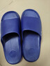 回力静音男士室内户外穿厚底防滑速干洗澡凉拖鞋HL3A23深蓝40-41码 实拍图