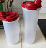 特百惠（Tupperware）油壶2件套(650ml+890ml) 家用油瓶酱醋调味壶食品级材质密封防漏 实拍图