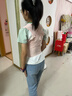 背背佳矫姿带儿童学生女生透气款挺拔开肩背带端正姿势带U9蜜桃粉-L 实拍图