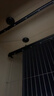 金贵夫人阳台晾衣架手摇升降三杆晾衣杆手动室内伸缩晒衣架家用晾晒神器凉 幻影黑 2.4m 三杆 【高硬度碳钢】圆杆 实拍图