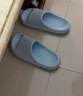 朴西新款EVA踩屎感厚底拖鞋女士居家室内情侣拖鞋男 净水色 37-38 实拍图
