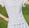 班尼路（Baleno）冰丝凉感速干短袖T恤女2025夏季新款户外运动冰爽舒适透气打底衫 实拍图