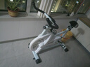 汗马 【智能游戏APP】动感单车家用运动器材健身车室内脚踏自行车 顶配APP+物磁双阻+弹簧减震白 实拍图