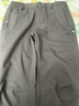 探拓（TECTOP）冲锋裤男加绒保暖防风软壳裤登山徒步裤 男款深灰 L 实拍图