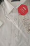 京东京造【高端100支】短袖衬衫男白衬衫送男友礼物 白色40 实拍图