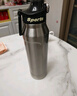 保温杯男士大容量初高中学生316户外运动旅行便携保冷保温水杯子 运动黑1000ML【抗菌316】 实拍图