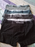 猫人【精梳棉-安心品质】男士内裤男纯棉抗菌蚕丝裆男生四角平角短裤 实拍图