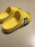 巴布豆儿童拖鞋男女童宝宝软底居家浴室夏季凉拖鞋 黄色 190码 实拍图